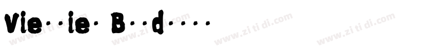 Vientien Bold字体转换